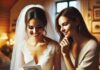 Romantische Zitate für die Hochzeitskarte: Der perfekte Hauch von Liebe und Weisheit Braut und Trauzeugin bei der Auswahl von Hochzeitskarten