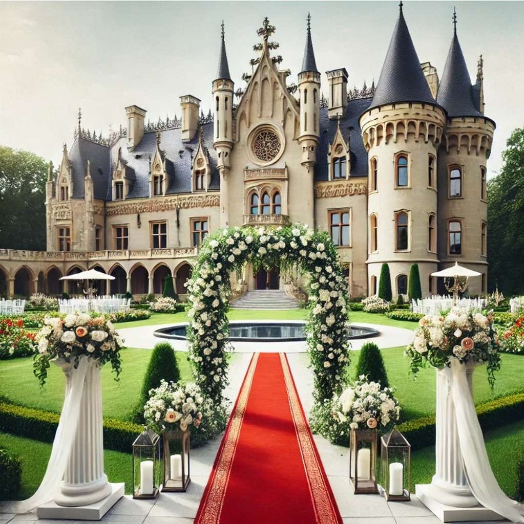Elegante Hochzeit im Schloss