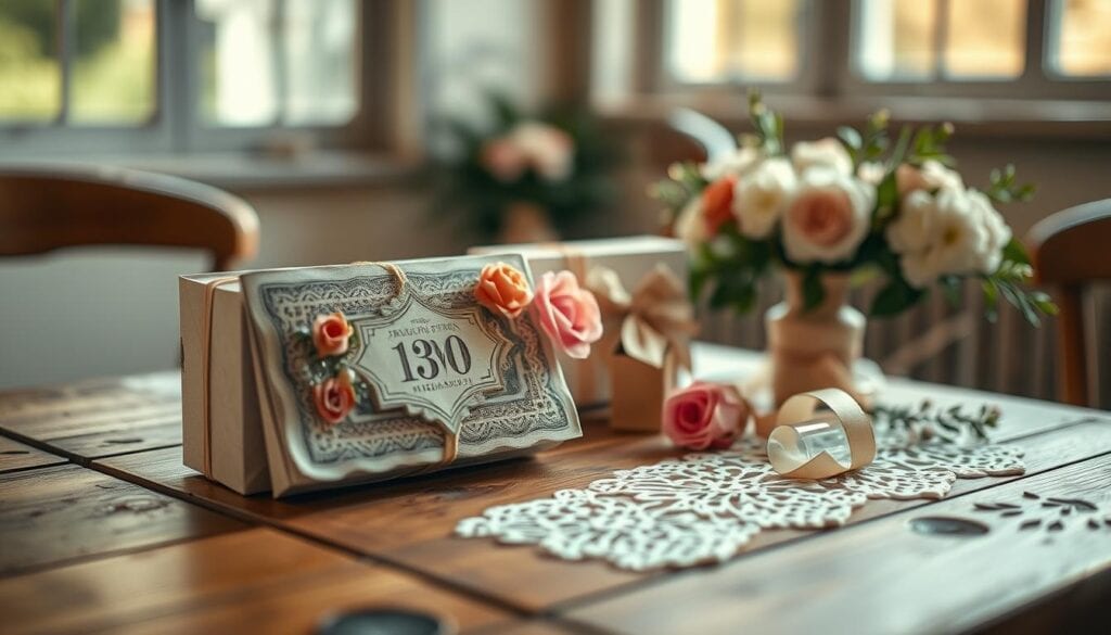 Geldgeschenke für Brautpaar basteln