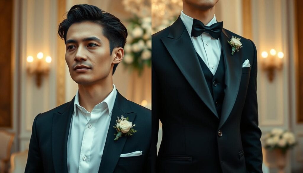 Smoking Hochzeit vs. Klassischer Anzug