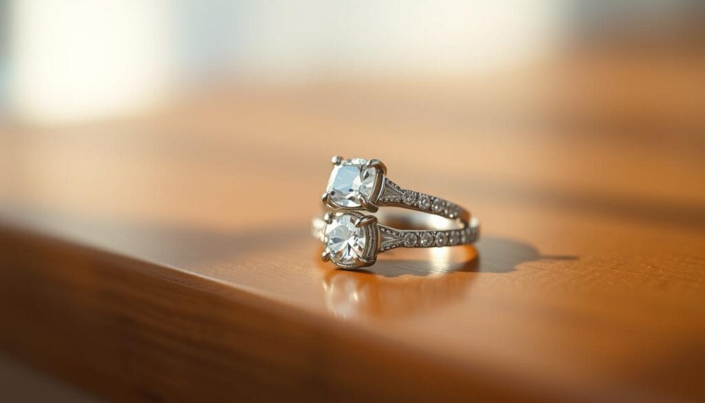 Verlobungsring und Ehering kombinieren