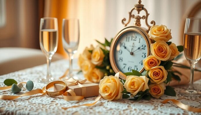 goldene Hochzeit Geschenk