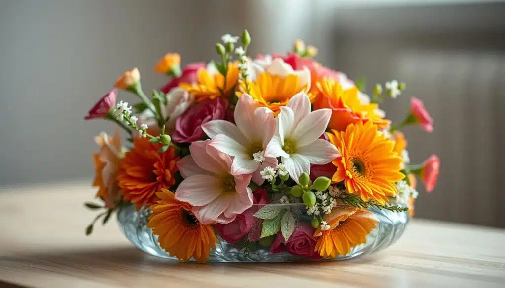 Brautstrauß in Harz gegossen