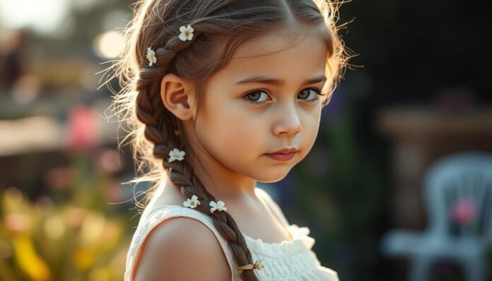 Frisur Mädchen Hochzeit