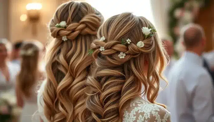 Hochzeitsfrisuren lange Haare