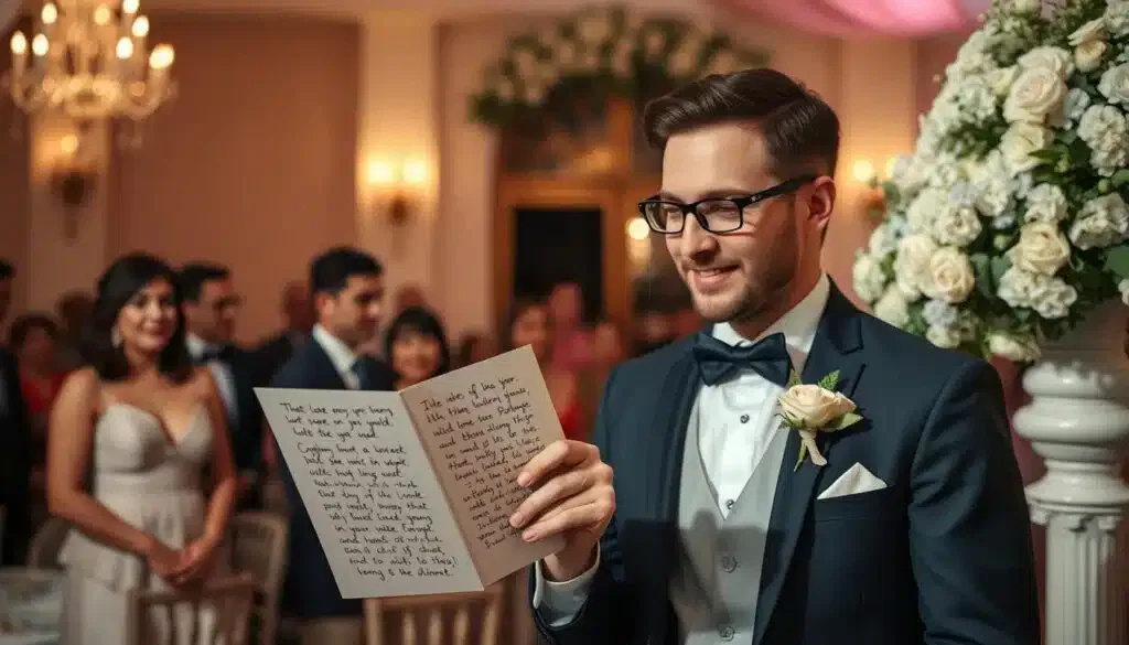 Hochzeitsrede Bräutigam