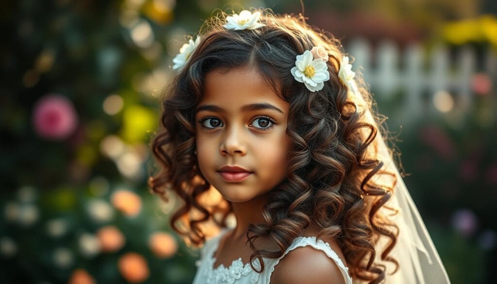 Lockenfrisuren Mädchen