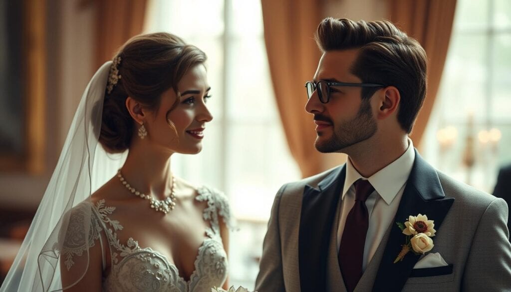 Vintage-Hochzeitsanzug