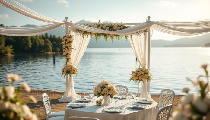 Hochzeit am See