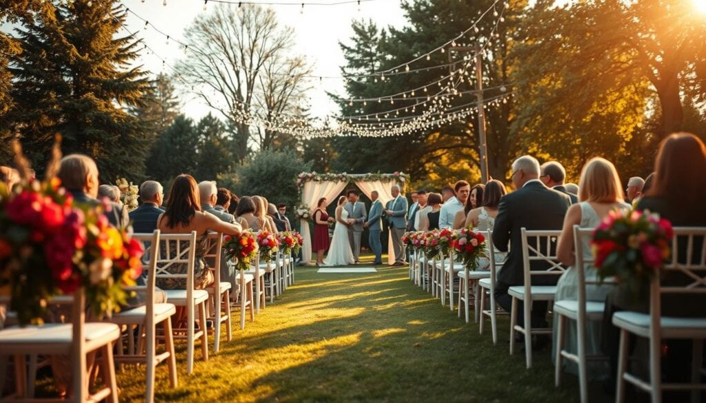 Hochzeitsatmosphäre gestalten
