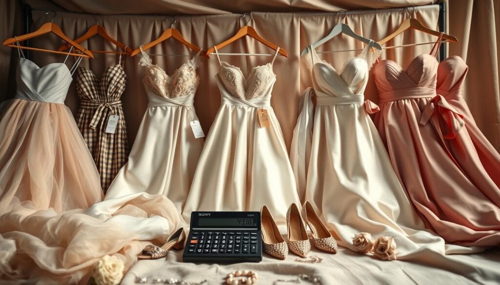 Hochzeitsgarderobe Budget