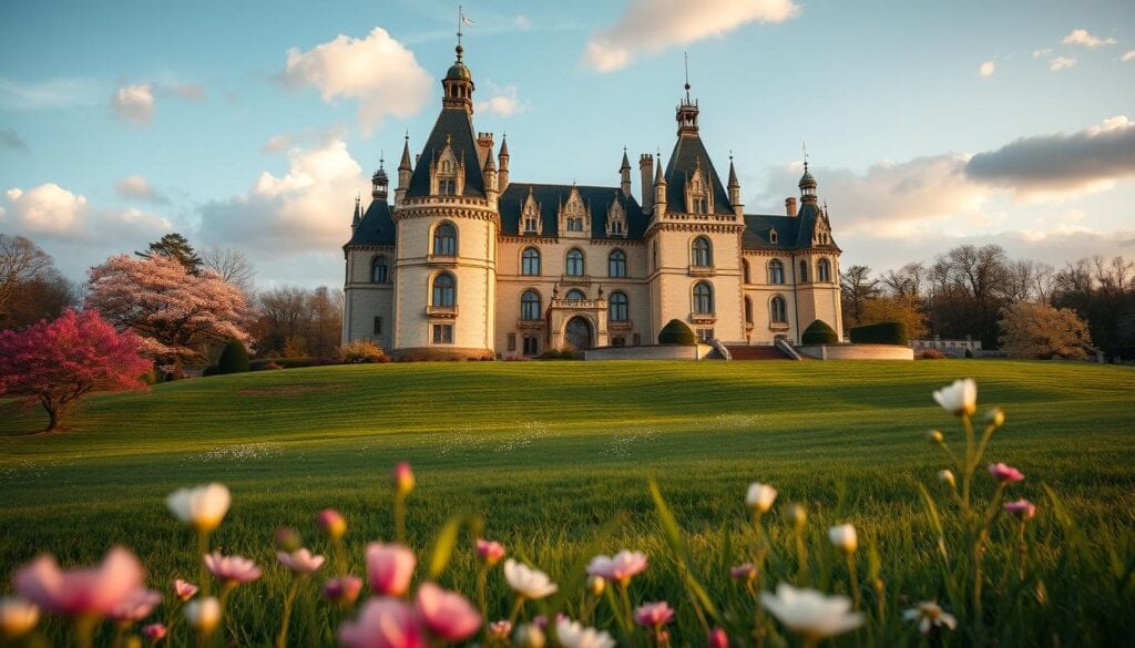 Jahreszeiten Schloss Hochzeit