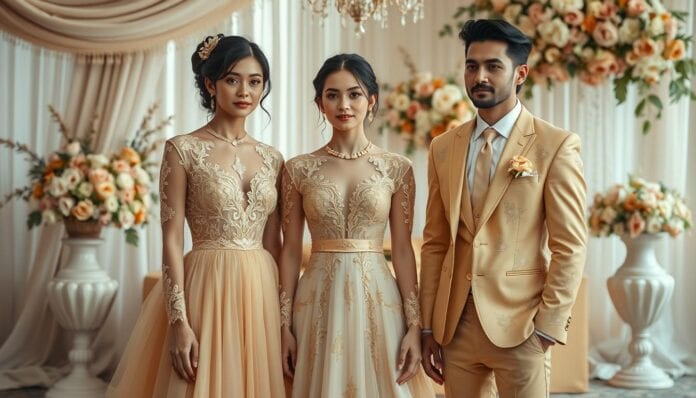 Kleider zur goldenen Hochzeit 2025