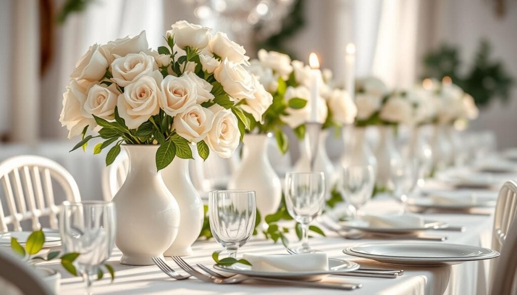Porzellan Hochzeit Dekoration