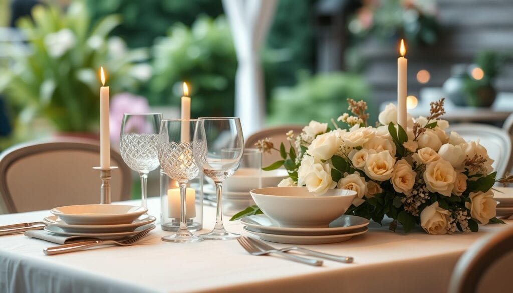 Porzellanhochzeit Feier Planung