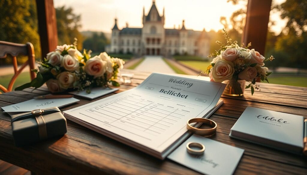 Schloss Hochzeitsbudget