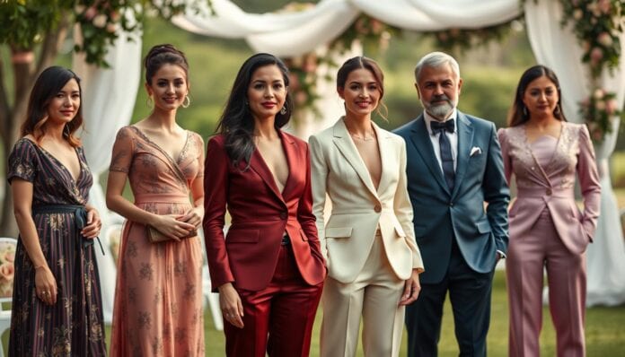 festliche Hosenanzüge für Hochzeitsgäste 2025