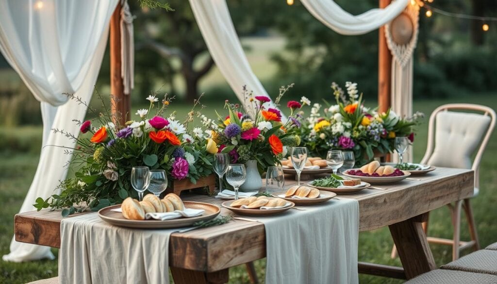 Boho Hochzeit Catering