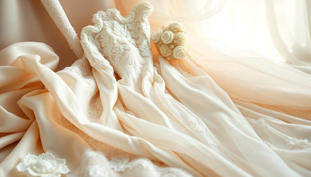 Brautkleid Stoffauswahl 2025