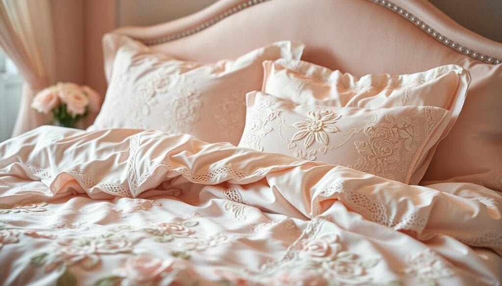 Exquisite Bettwäsche für Hochzeitsnacht