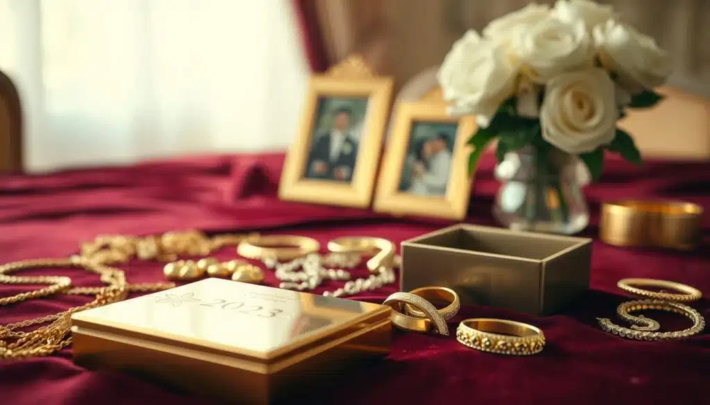 Goldgeschenke zur Hochzeit 2025