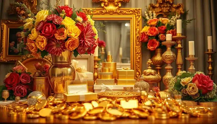 Goldgeschenke zur Hochzeit