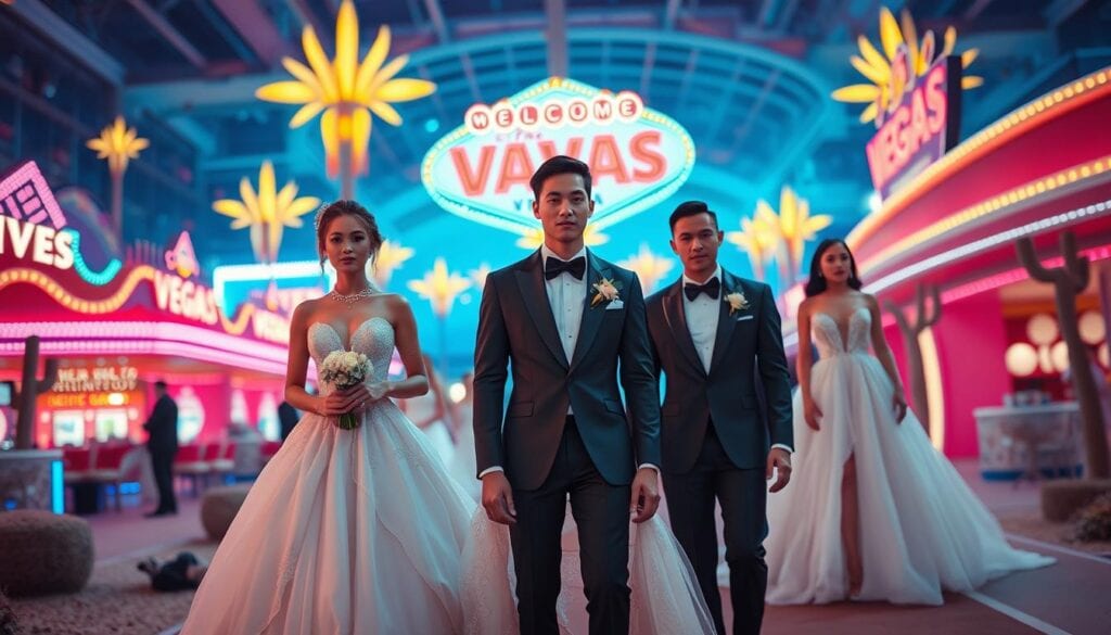 Las Vegas Hochzeitsmode 2025