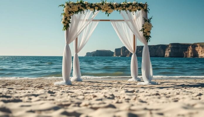 Standesamtliche Trauung am Strand