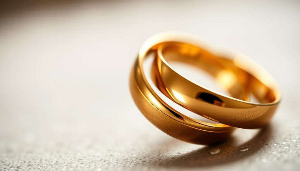 Goldfarben für Eheringe