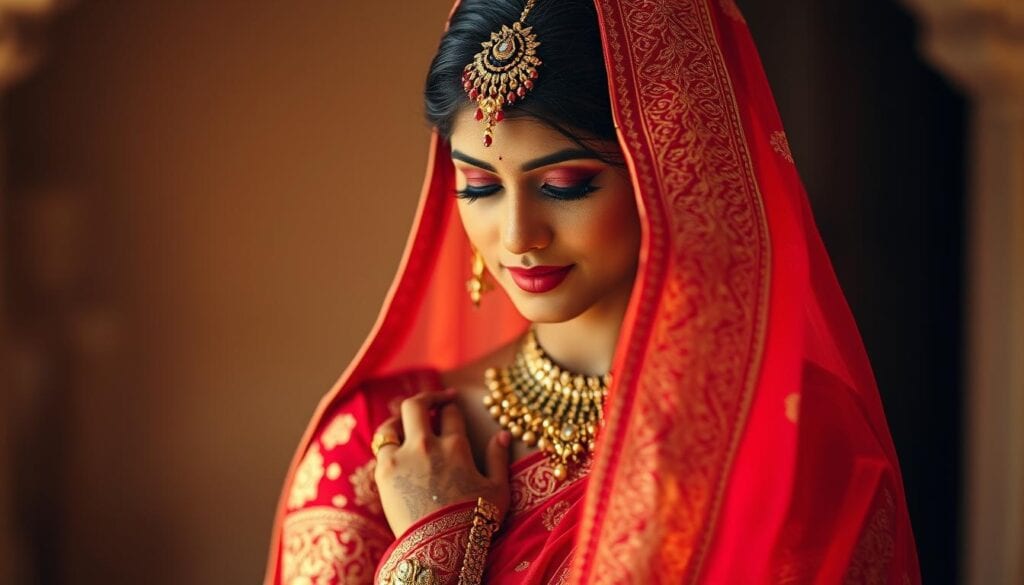 Indische Hochzeitsmode Sari