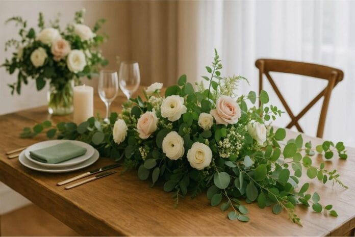 Blumen und Grün – das i-Tüpfelchen jeder Dekoration