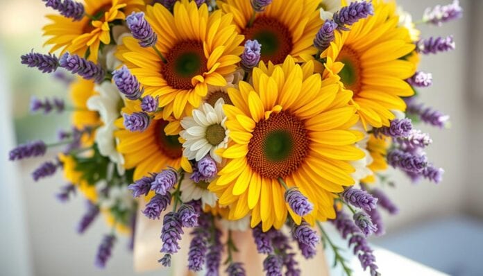 Brautstrauß Sommerblumen