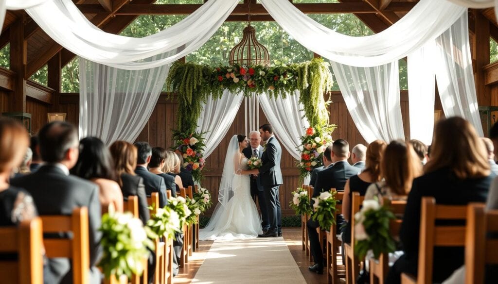 Chuppa Hochzeitszeremonie