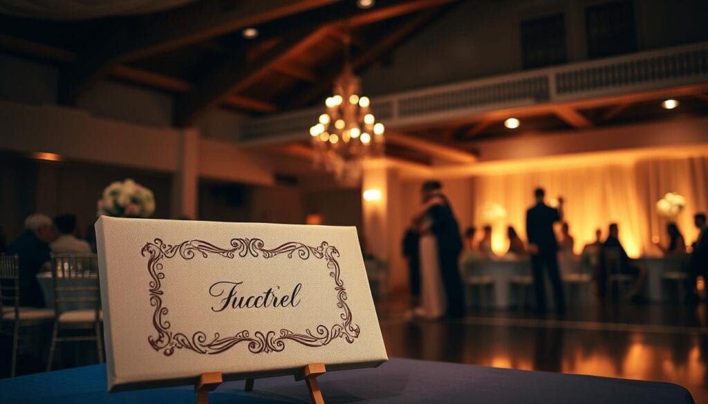 Hochzeitsleinwand Gästebuch