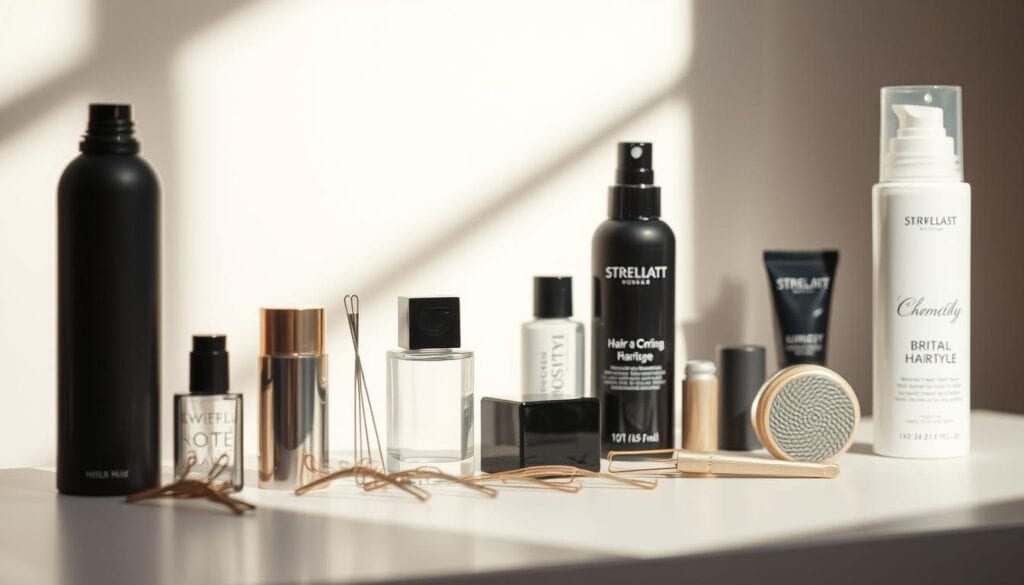 Styling-Produkte für Brautfrisuren