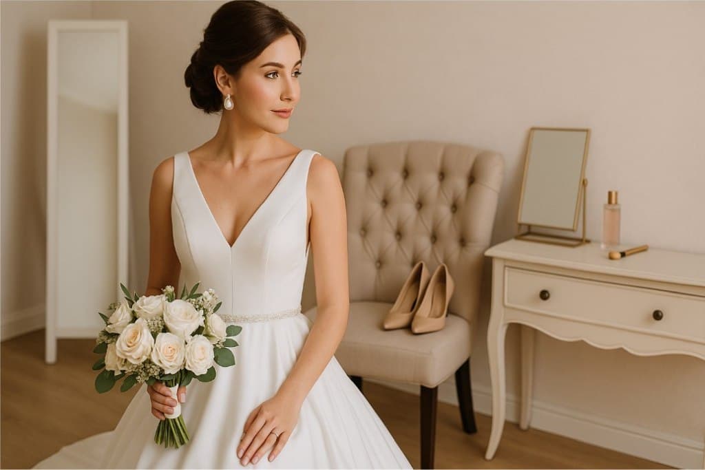 Der Stil beginnt beim Kleid