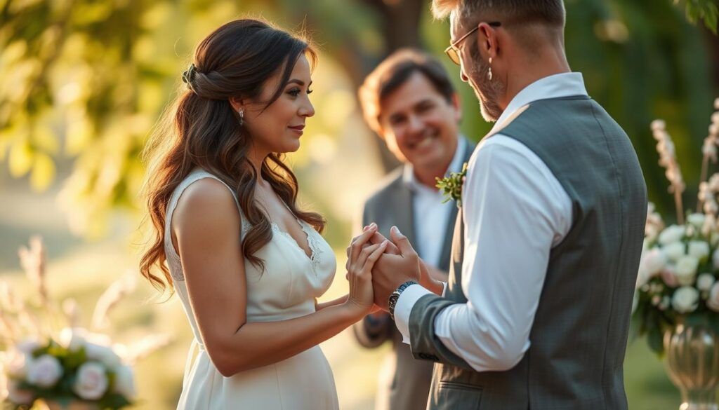 Hochzeitsplaner bei Erneuerung des Eheversprechens Hochzeitsplaner bei Erneuerung des Eheversprechens