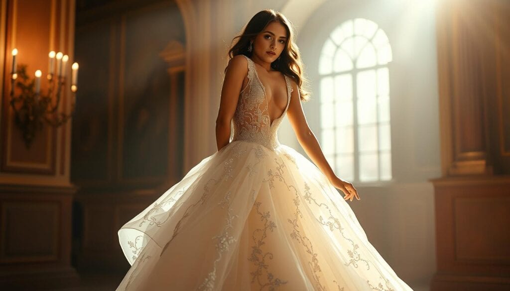 Prominente Brautmode 2025