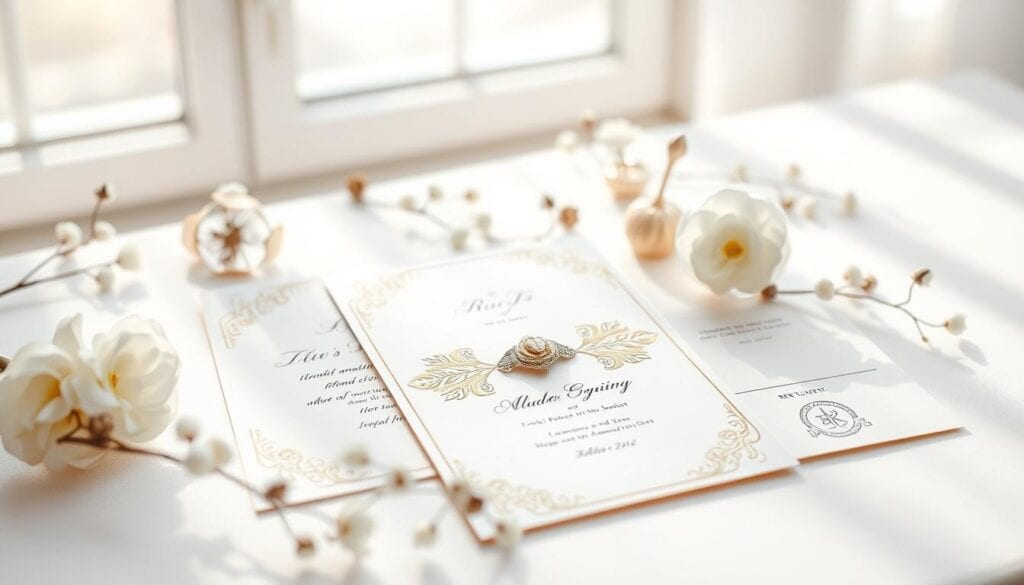 Hochzeitseinladung Details