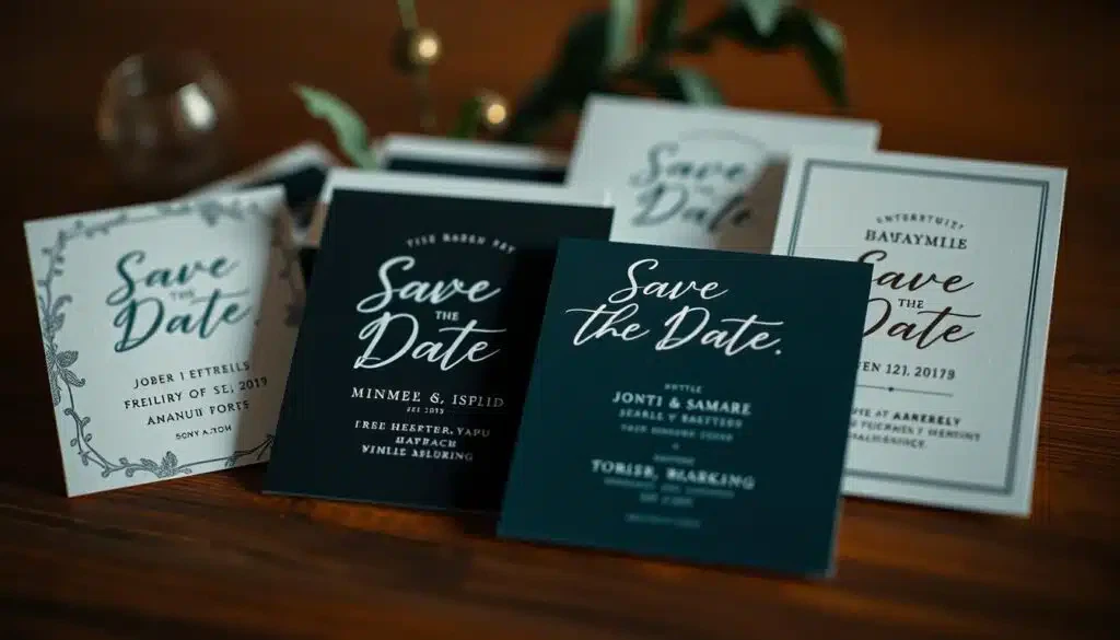 Save the Date Kartendesign Beispiele