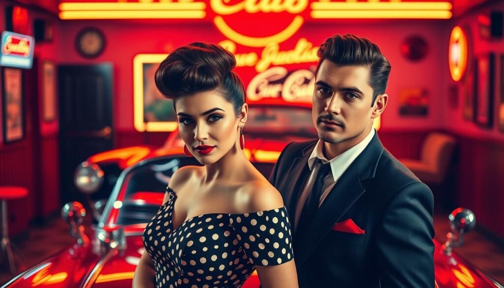 Fotografie im Rockabilly-Stil
