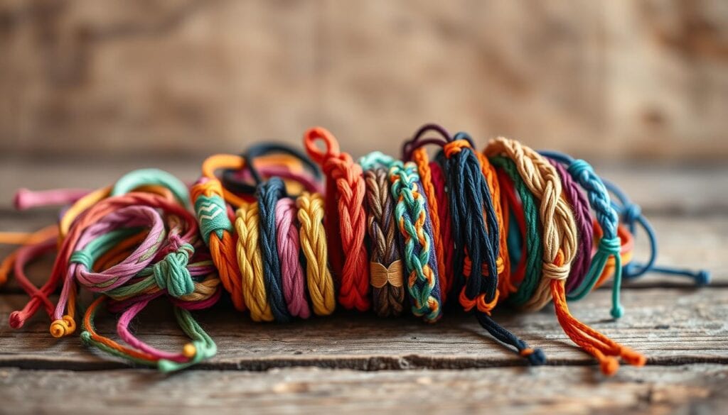 Freundschaftsarmbänder als Geschenke