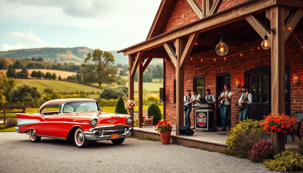 Hochzeitslocations für eine Rockabilly Feier