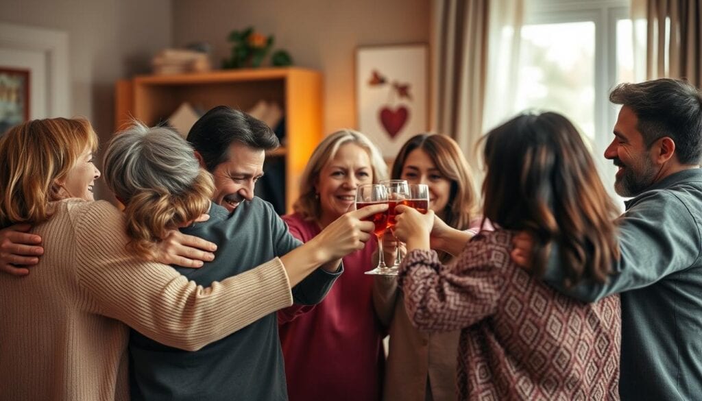 Glückwünsche Familie Freunde