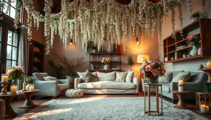 Hochzeit Wohnung schmücken