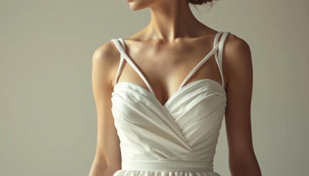 Innovative Schnittführungen Brautkleid