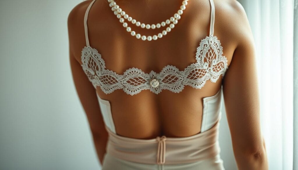 Unterwäsche Accessoires rückenfreies Brautkleid