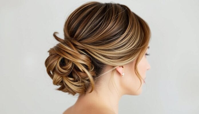 Brautfrisur kurze Haare