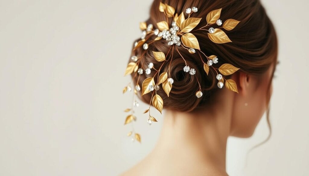 Haaraccessoires für Brautfrisur
