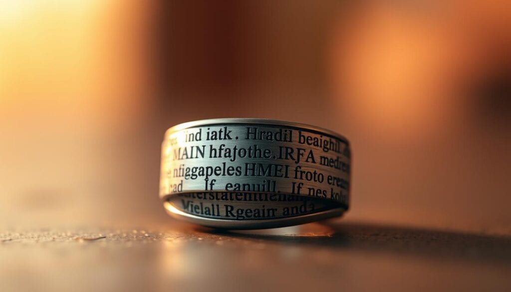 Internationale Sprachen für Ringgravur